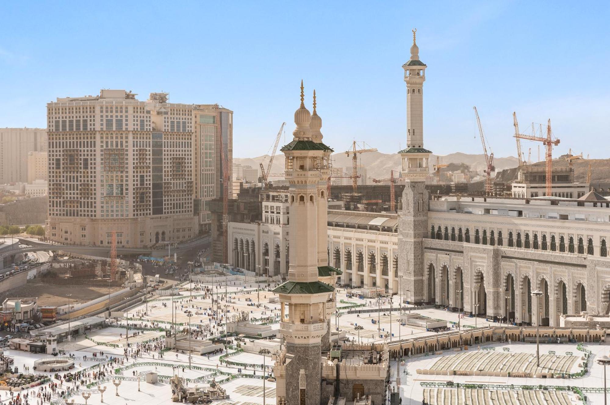 מכה Anjum Makkah Hotel מראה חיצוני תמונה Riad skyline